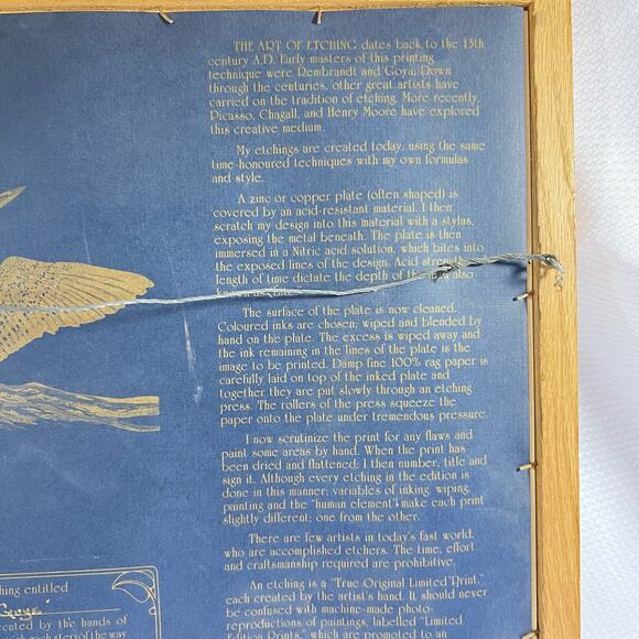 Wise Guys signed and numbered print By Geoffrey David Markovich framed - Picture 3 of 11